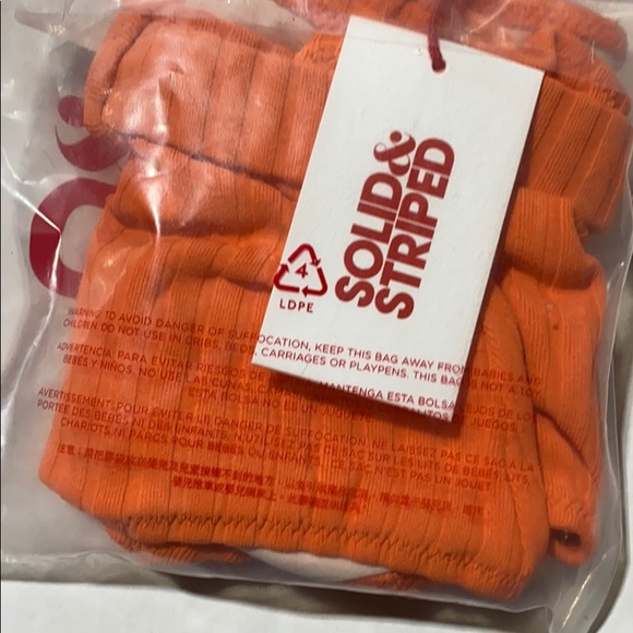 SOLID AND STRIPED - GINGER BELT BOTTOM SOLID RIB - Picture 6 of 7